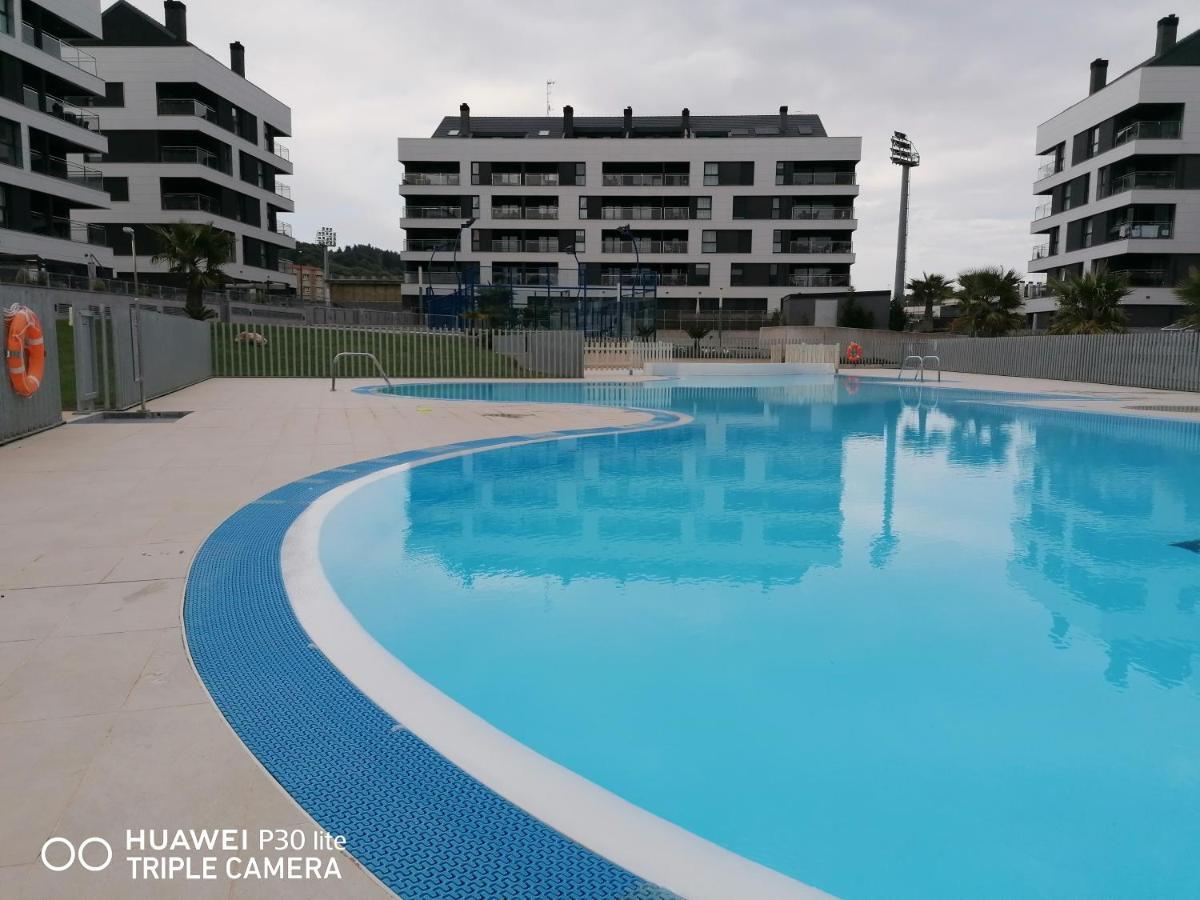 Luminoso Apartamento En Circulo Miramar Luanco Kültér fotó